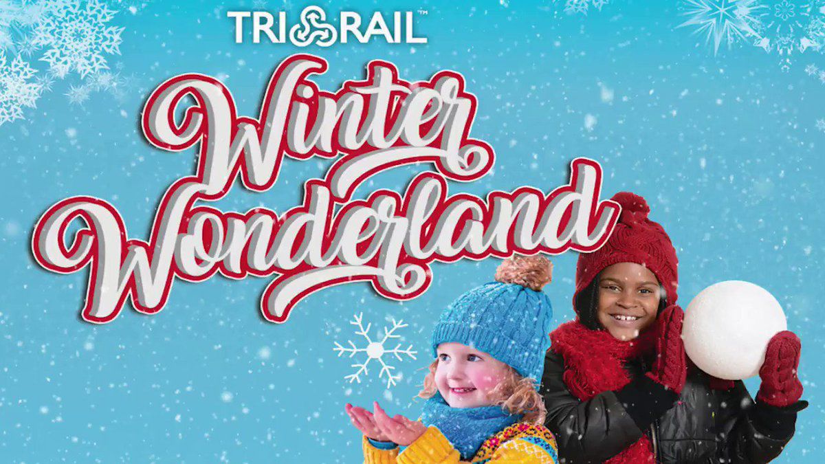 Tri-Rail winter Wonderland